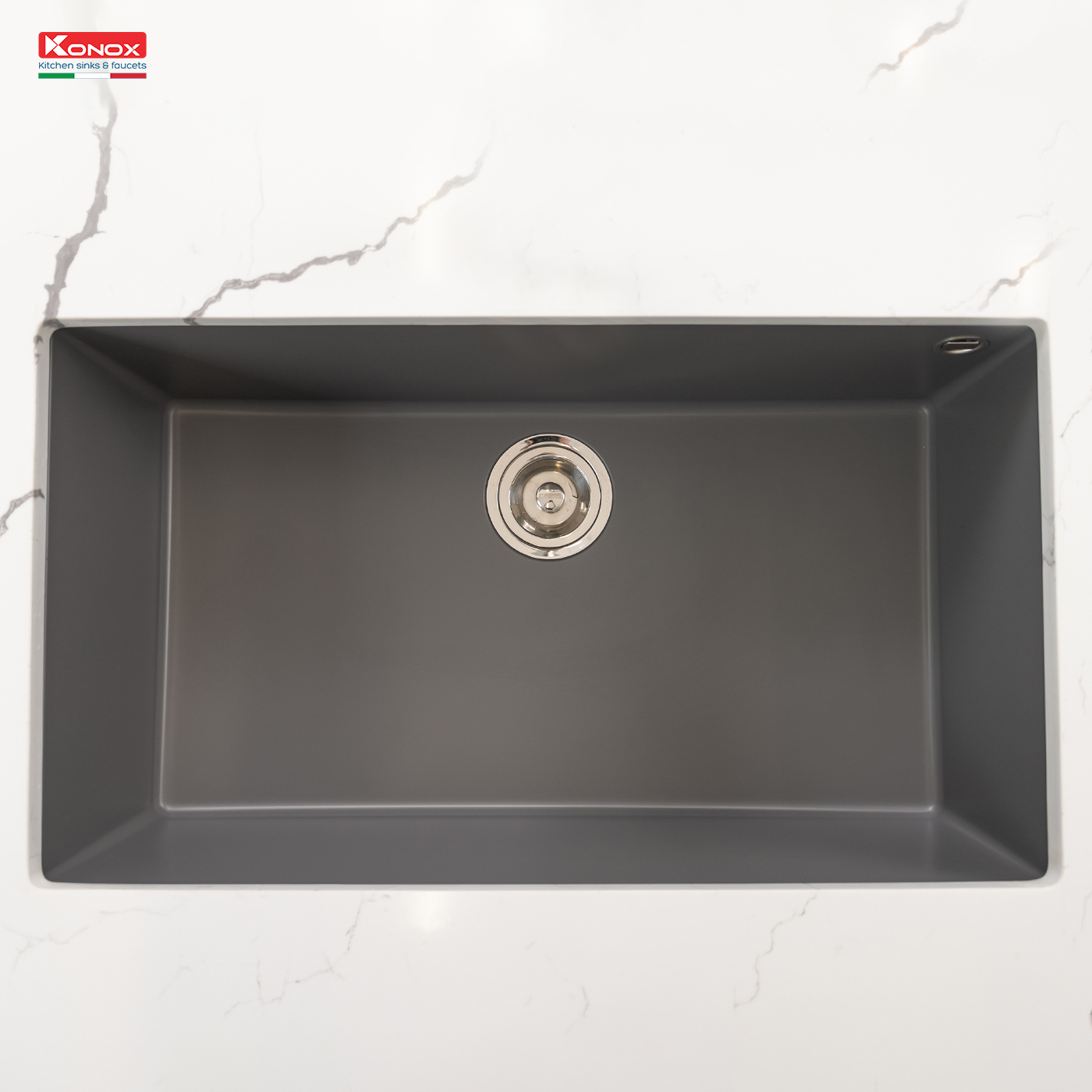 Chậu rửa bát Granite Sink Naros 760S – Grey - Ảnh 10
