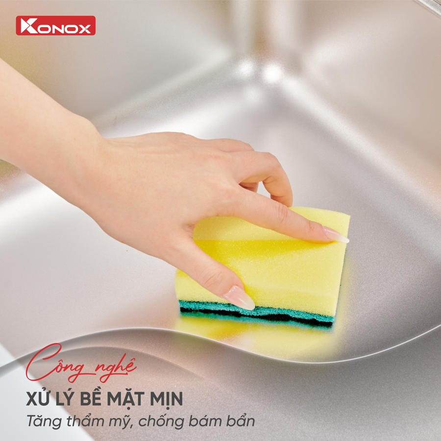 Chậu rửa bát phong cách Nhật R50 Tari 8047SU - Ảnh 6