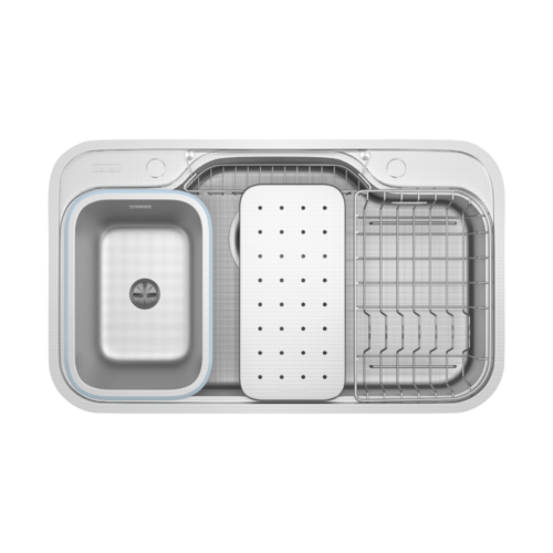 Chậu rửa bát chống xước Workstation Sink Dekor 8048SU