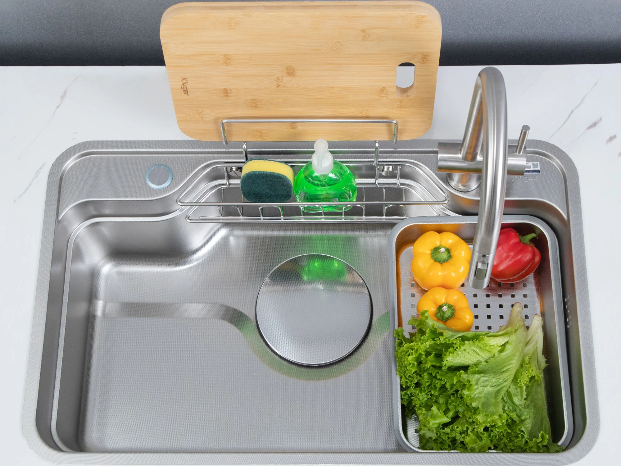 Chậu rửa bát Kluger KF7848FS-S78 Plus - Ảnh 11