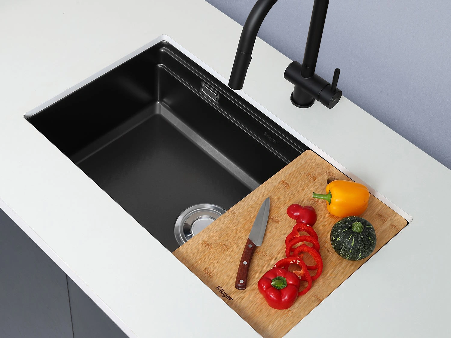 Chậu rửa bát Kluger KG7644FB Plus - Ảnh 5