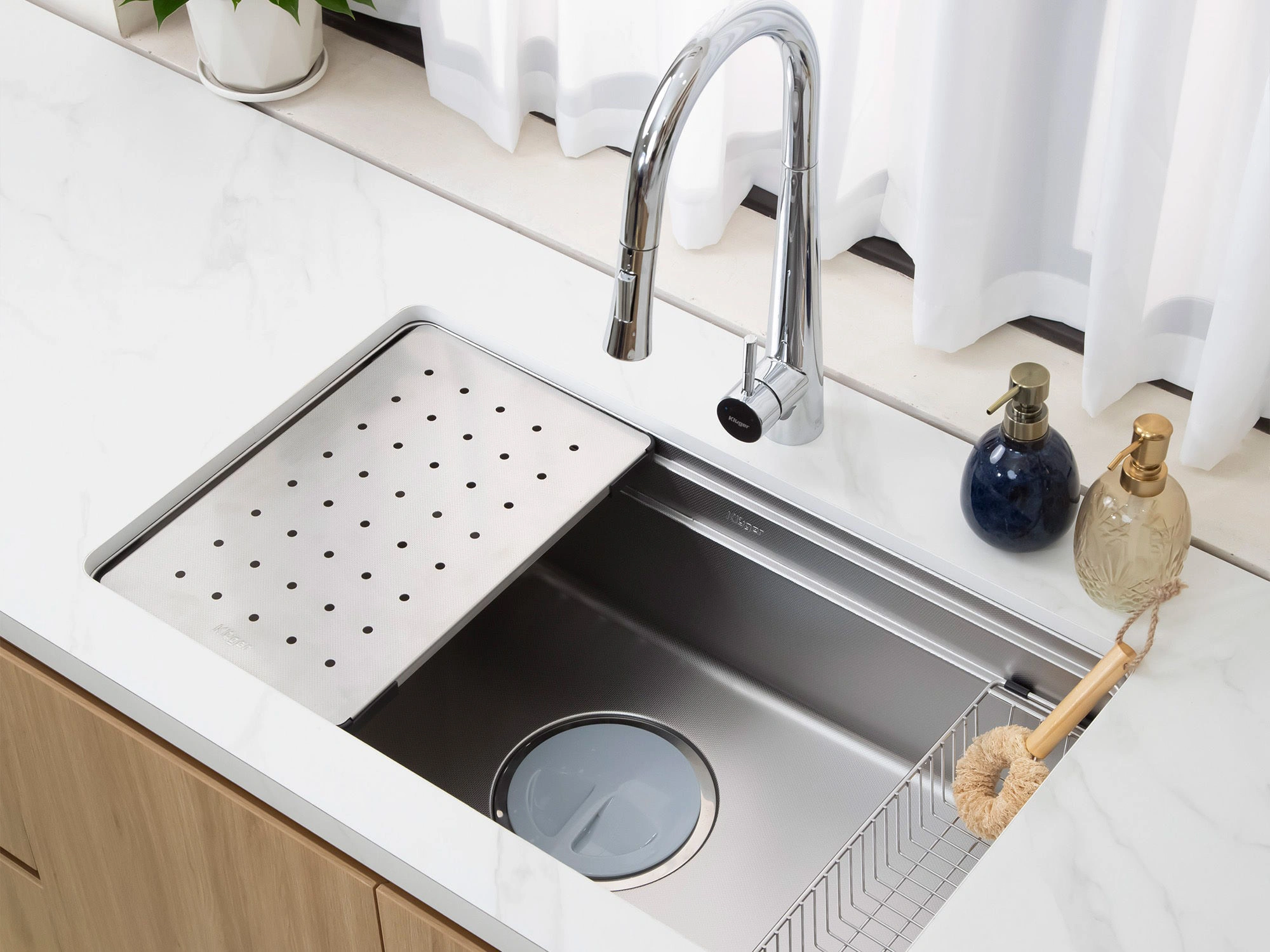 Chậu rửa bát Kluger KG7644FS Plus - Ảnh 10