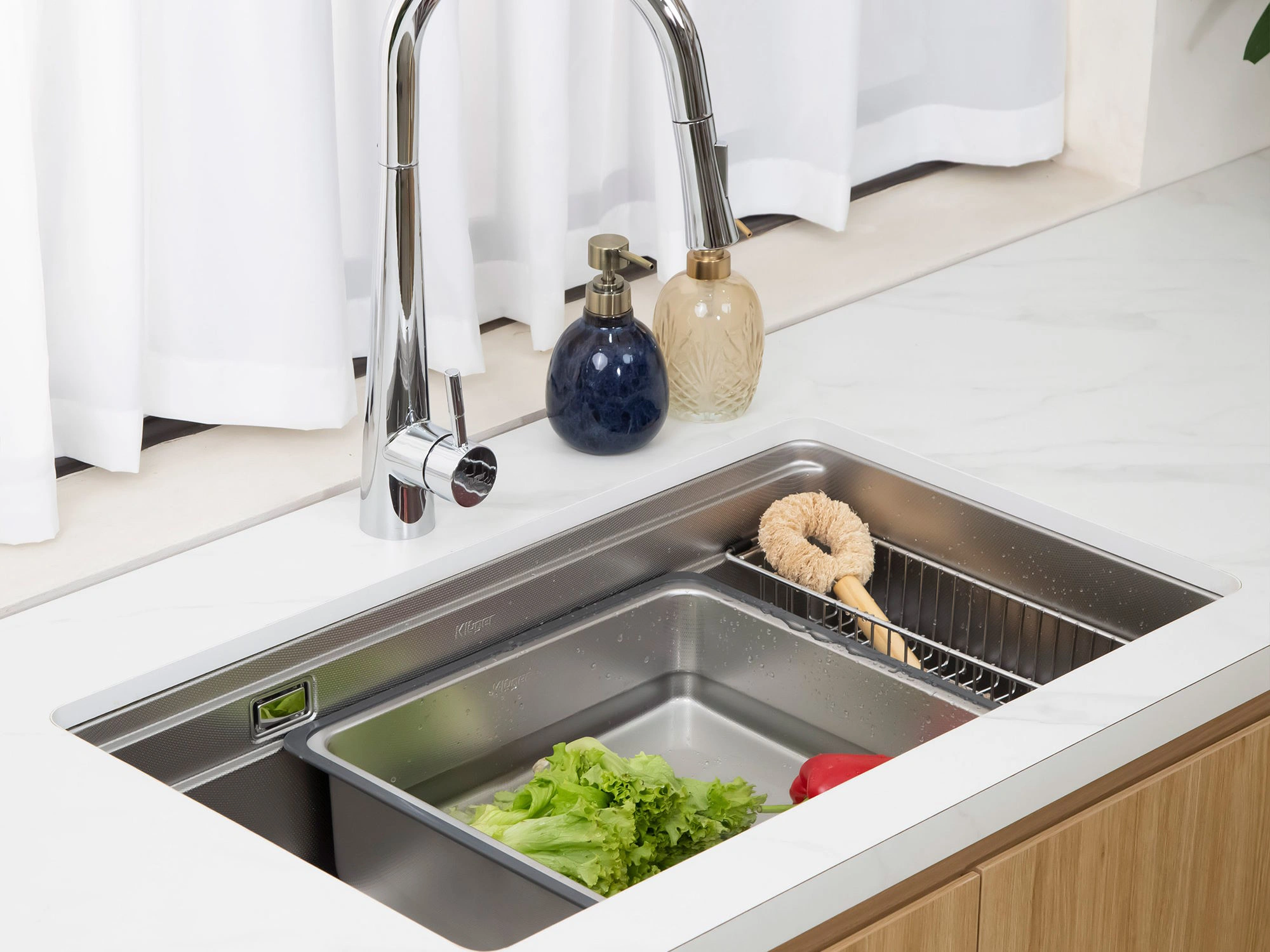 Chậu rửa bát Kluger KG7644FS Plus - Ảnh 7
