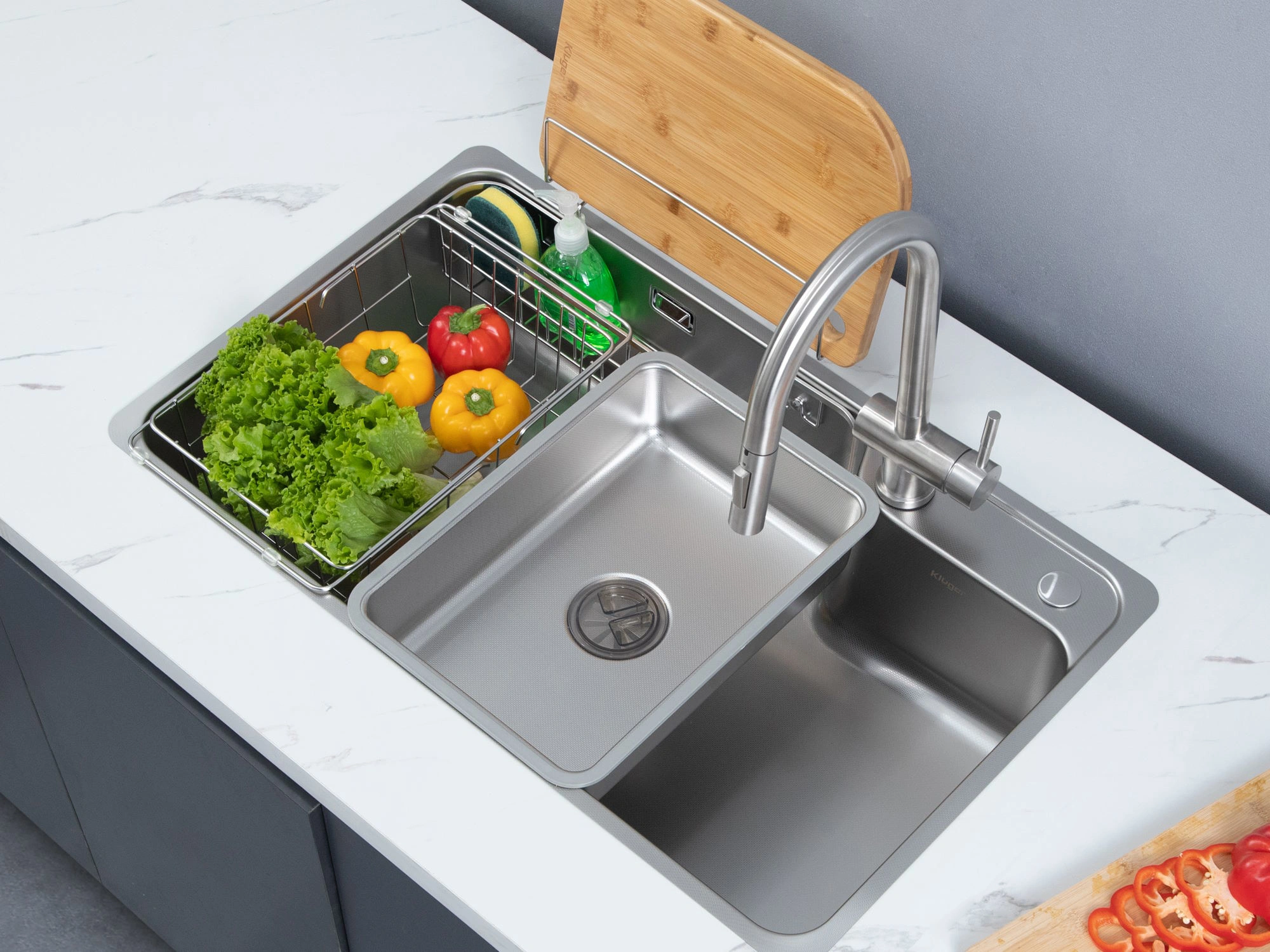 Chậu rửa bát Kluger KH8048FS - S80 Plus - Ảnh 13
