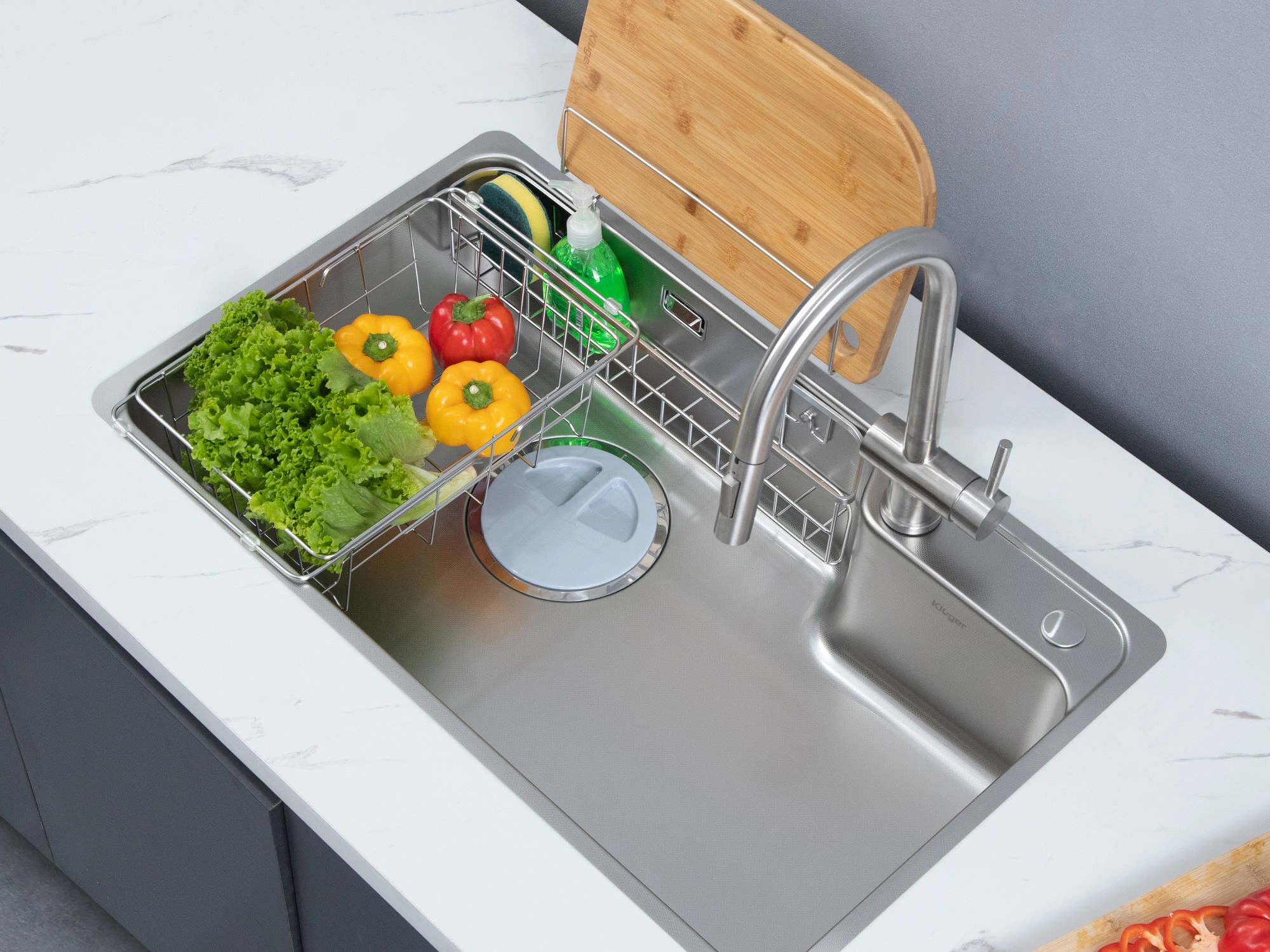 Chậu rửa bát Kluger KH8048FS - S80 Plus - Ảnh 9