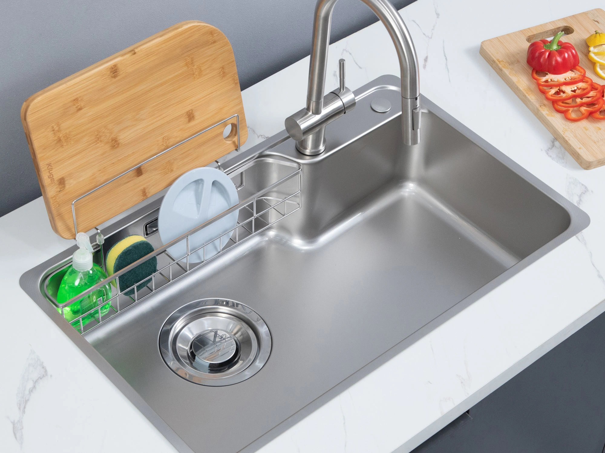 Chậu rửa bát Kluger KH8048SL Plus - Ảnh 7