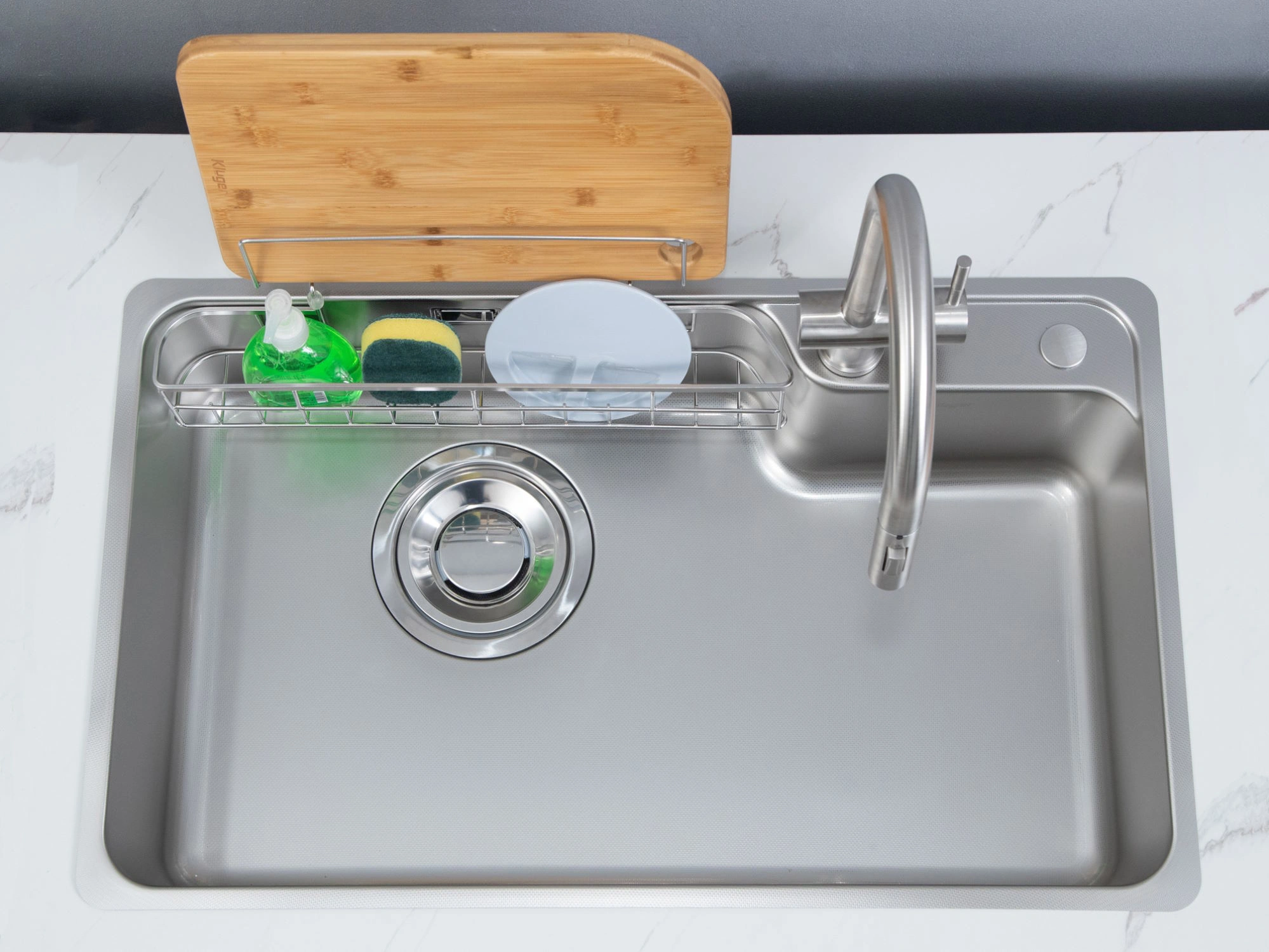 Chậu rửa bát Kluger KH8048SL Plus - Ảnh 6