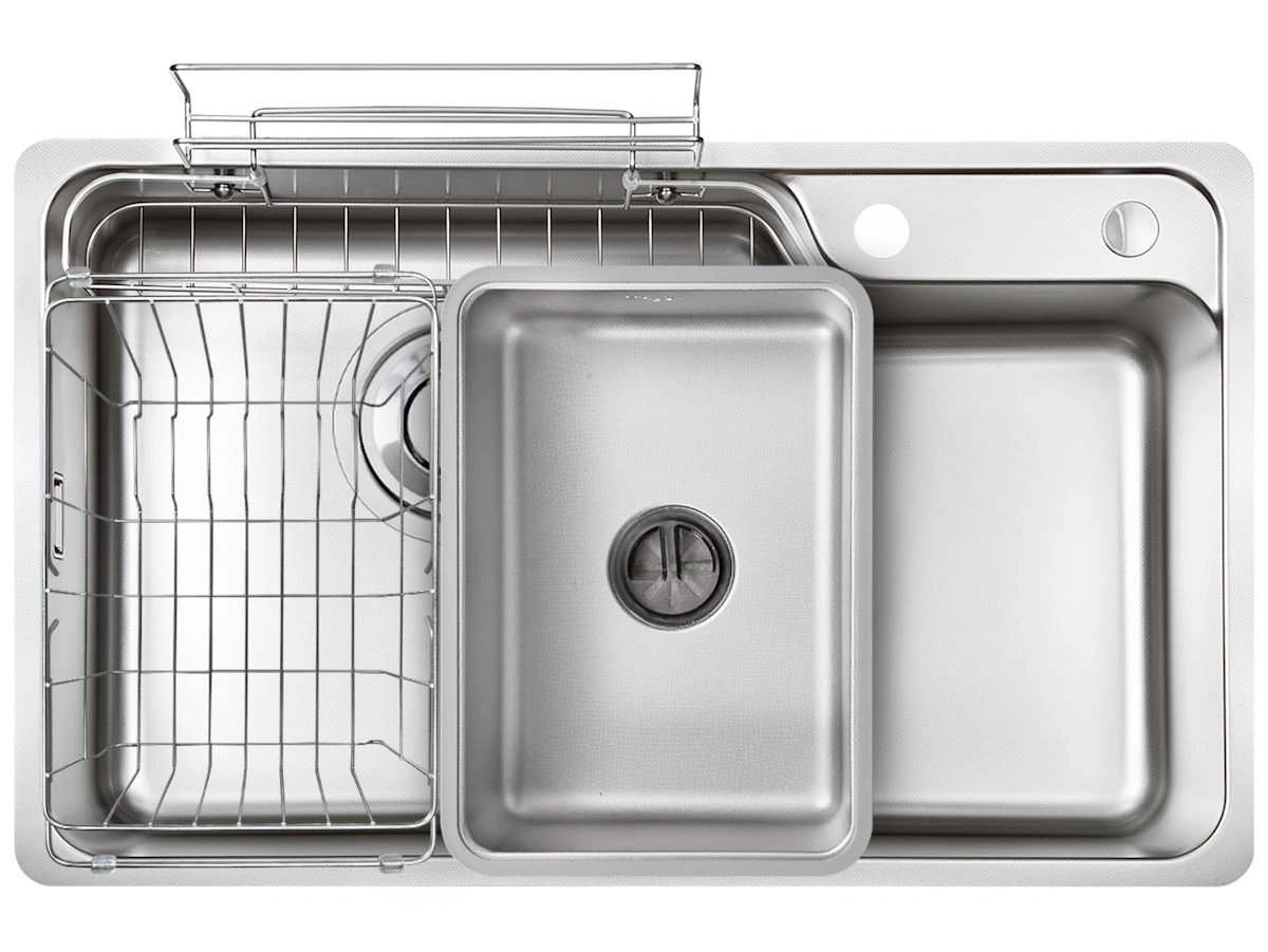 Chậu rửa bát Kluger KH8048SL Plus