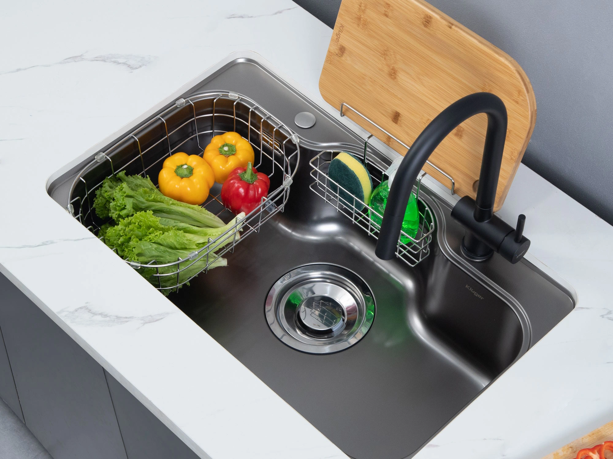 Chậu rửa bát Kluger KT8050FB - S80 Plus - Ảnh 13