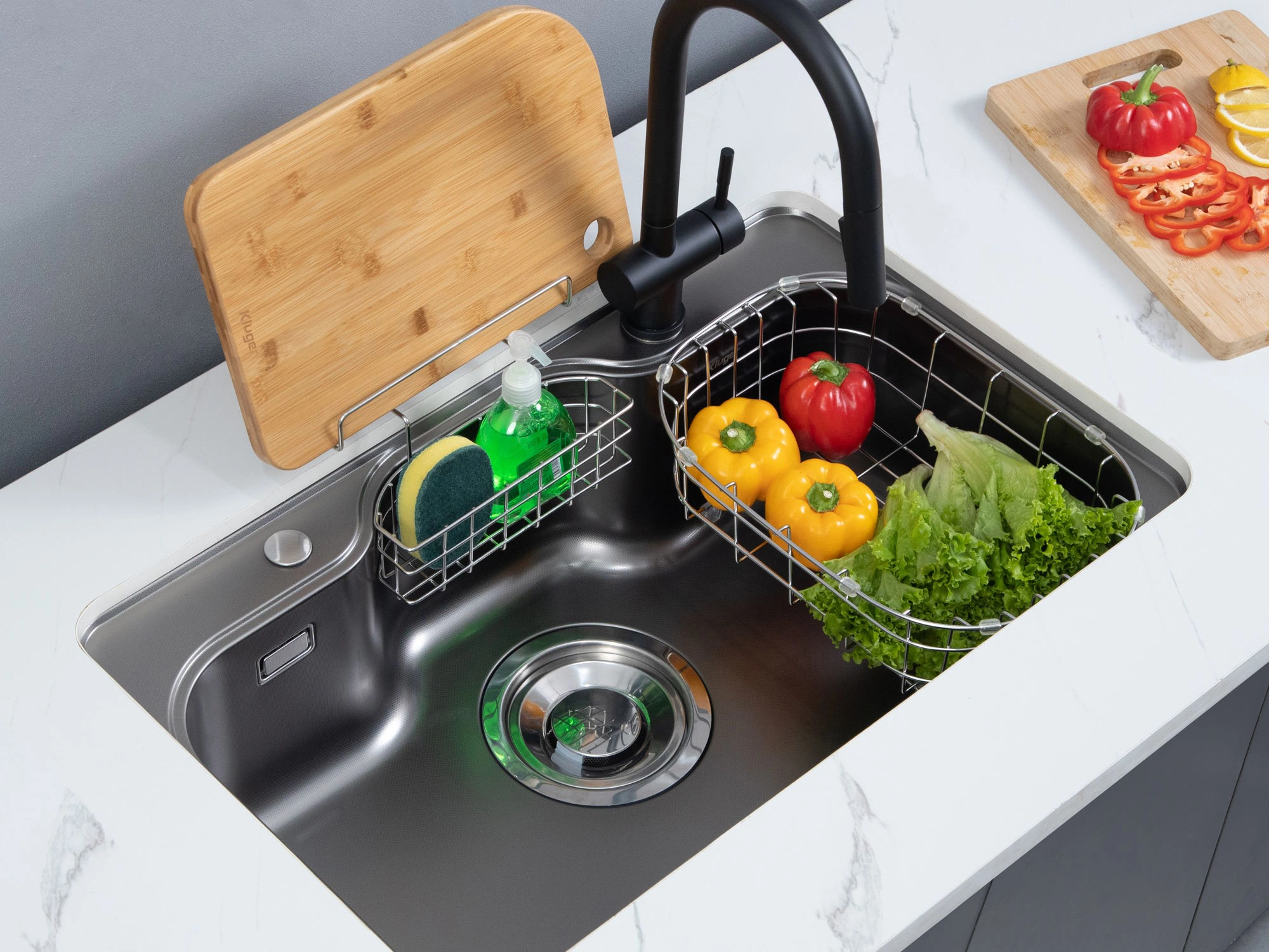 Chậu rửa bát Kluger KT8050FB - S80 Plus - Ảnh 11