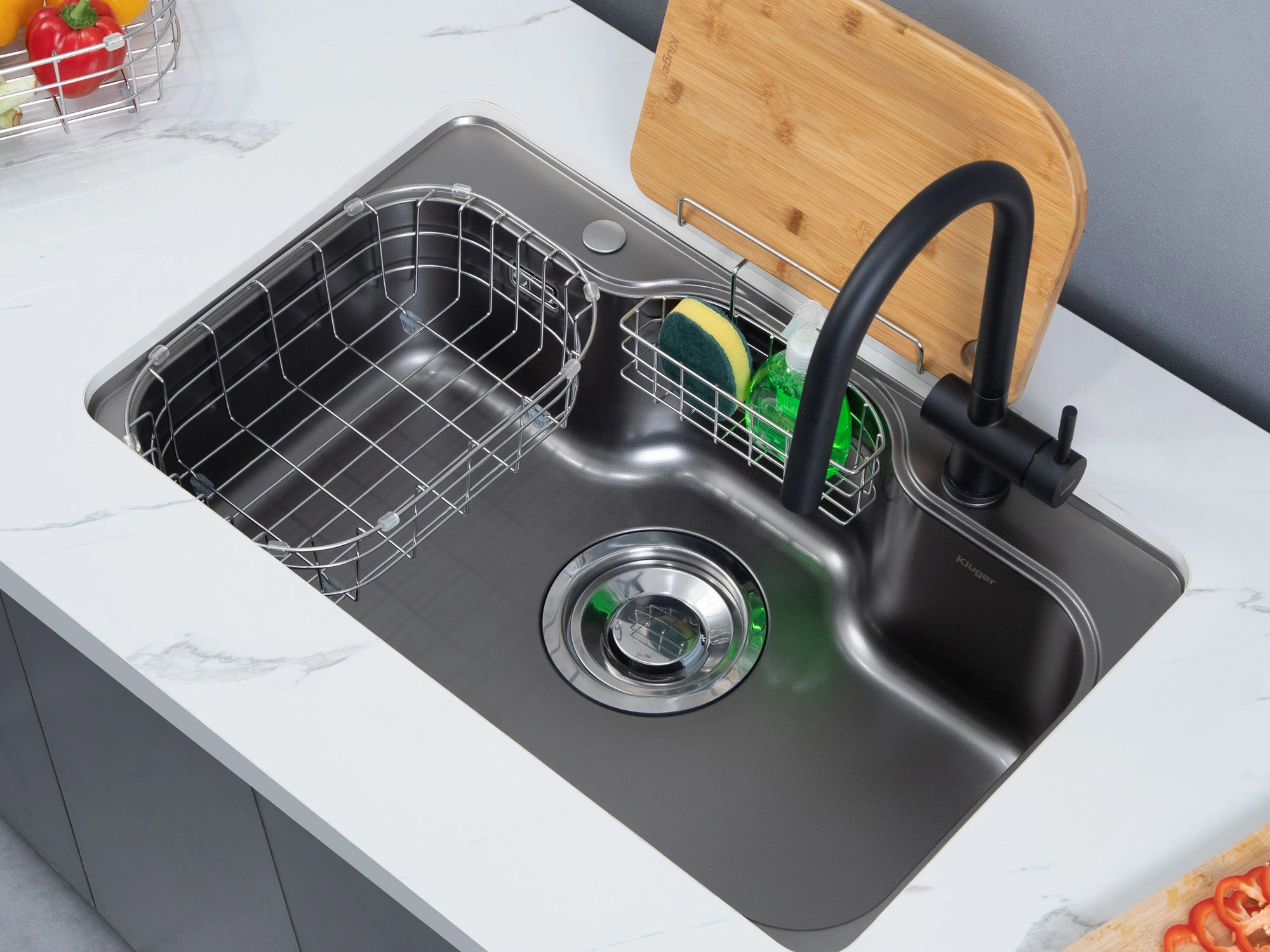 Chậu rửa bát Kluger KT8050FB - S80 Plus - Ảnh 9