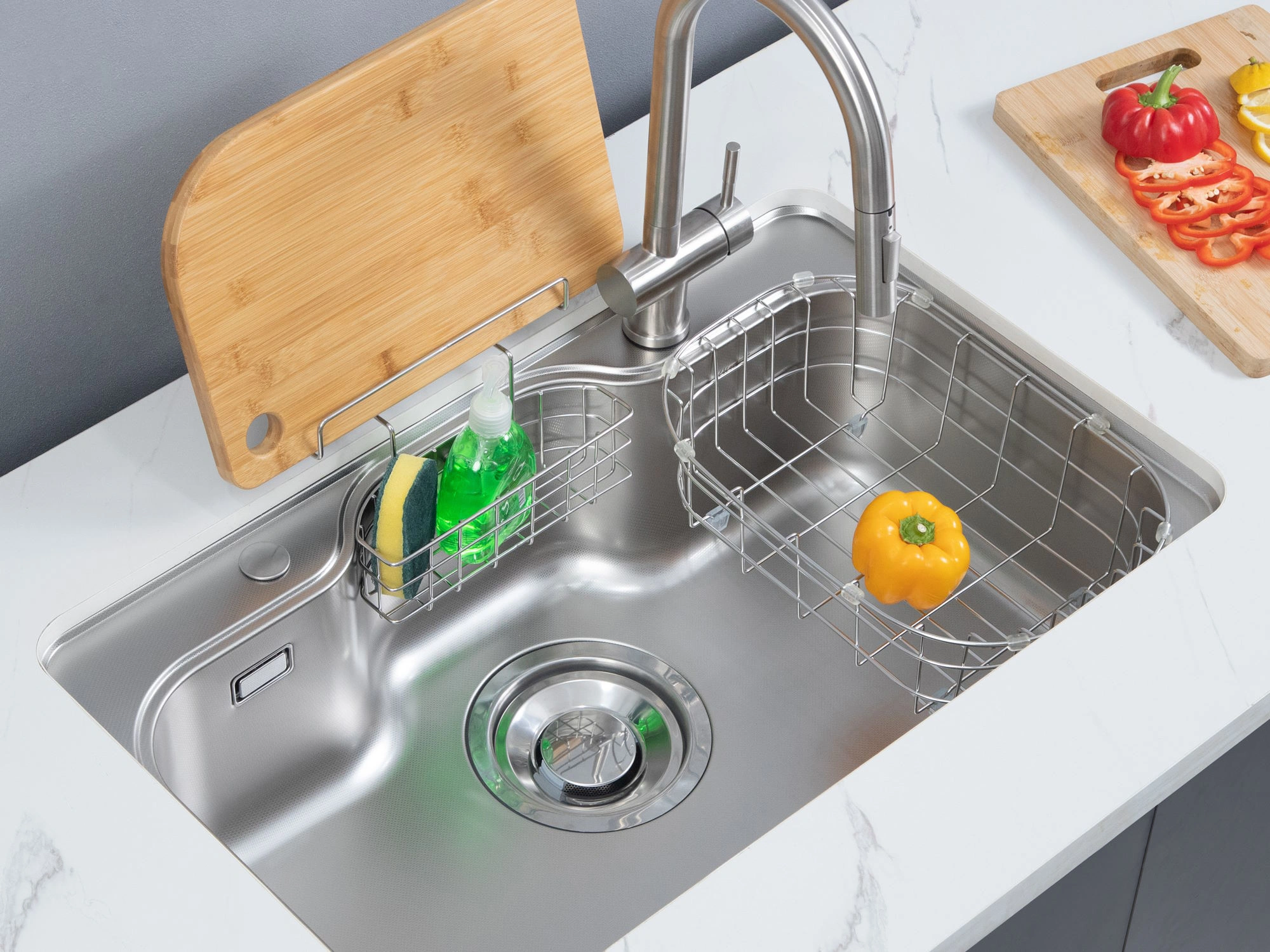 Chậu rửa bát Kluger KT8050SL Plus - Ảnh 7