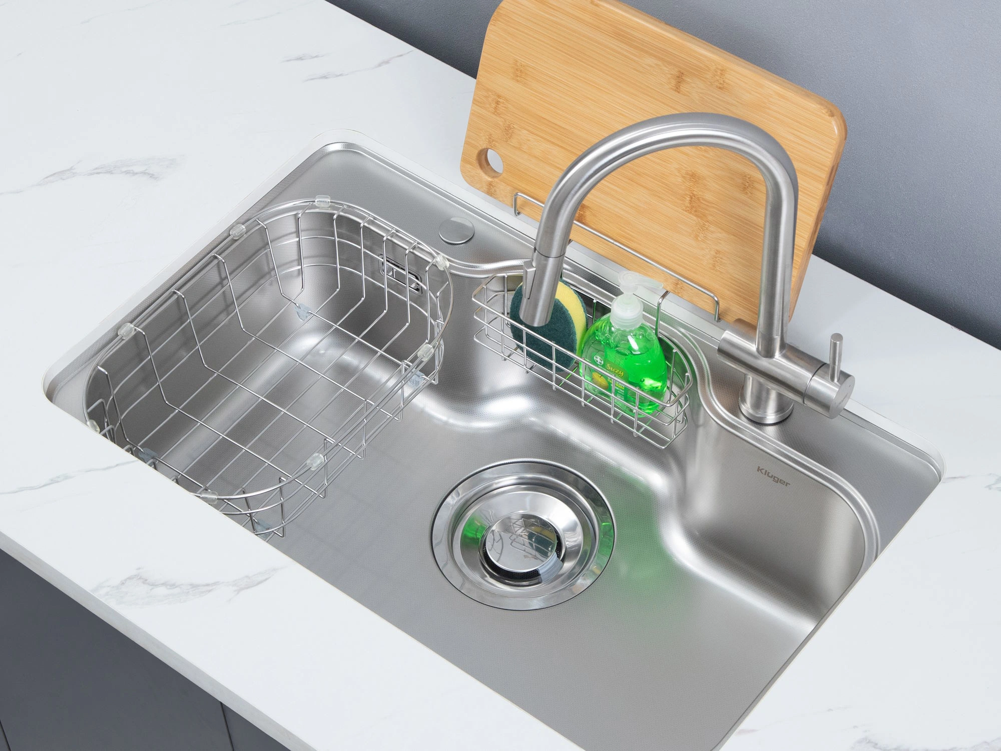 Chậu rửa bát Kluger KT8050SL Plus - Ảnh 6