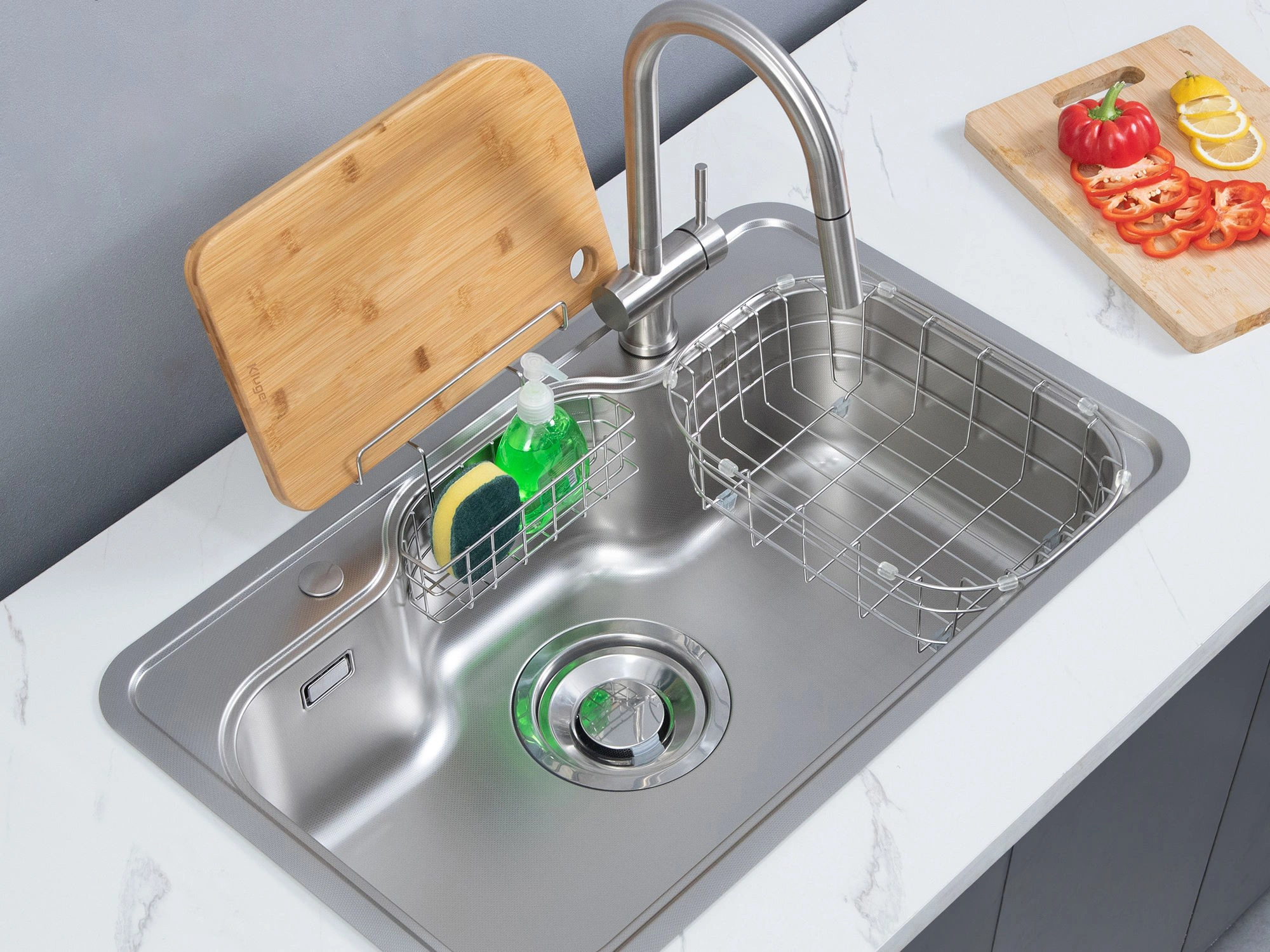 Chậu rửa bát Kluger KT8050SL Plus - Ảnh 3