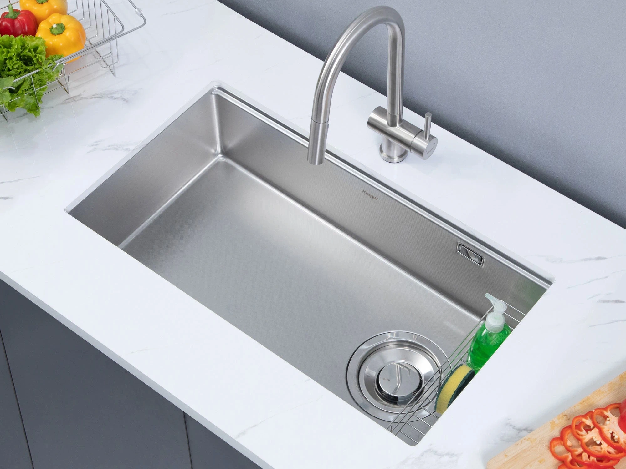 Chậu rửa bát Kluger KY8045SL Plus - Ảnh 8