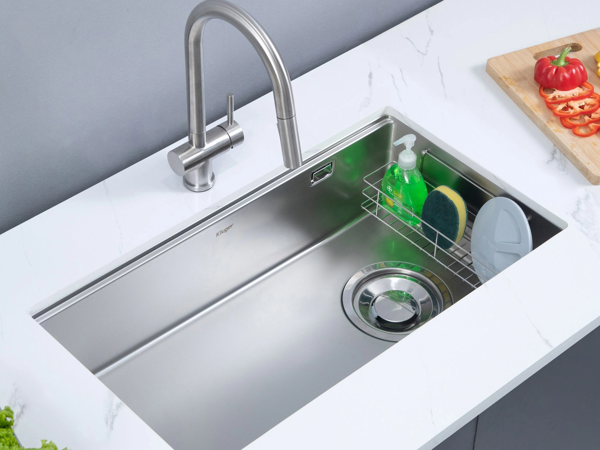 Chậu rửa bát Kluger KY8045SL Plus - Ảnh 7