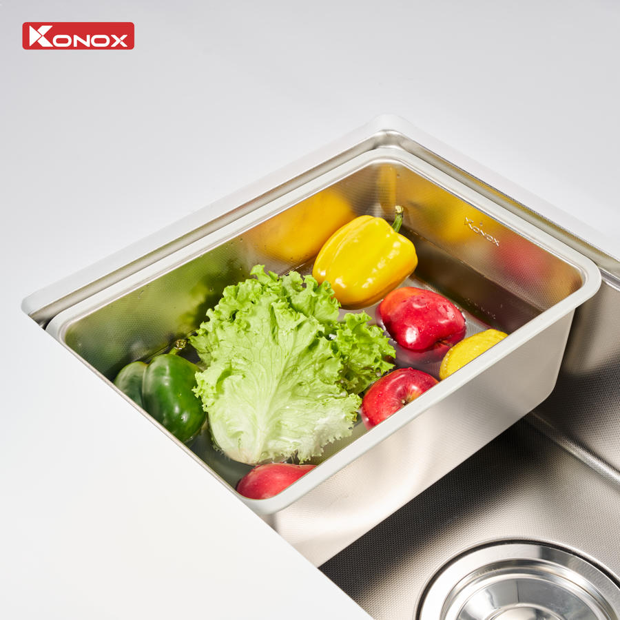 Chậu rửa bát chống xước Workstation Sink Dekor 8044SU - Ảnh 9