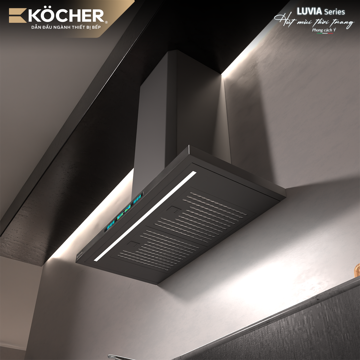 Máy hút mùi Kocher Luvia Elite - Ảnh 6
