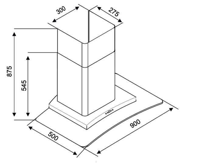 Máy Hút Mùi Kocher K 228T 90 - Ảnh 3