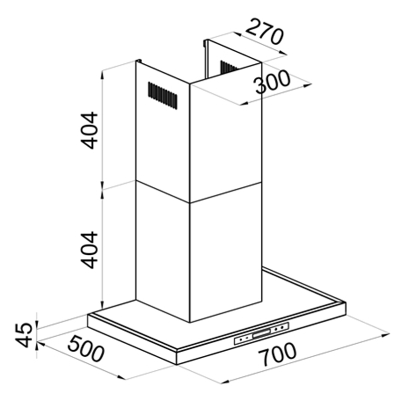 Máy Hút Mùi Kocher K 225MI 70 - Ảnh 3