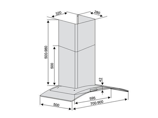 Máy hút mùi Kocher K-228 BL - Ảnh 4