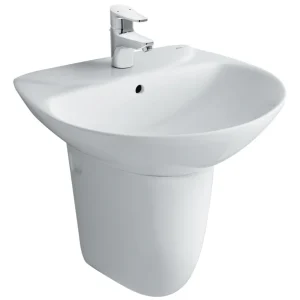 Lavabo Treo Tường Inax L-285V/L-288VC (L285V+L288VC) Chân Ngắn