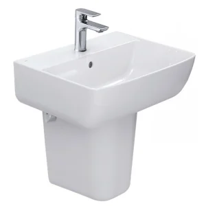 Lavabo Inax L-312V/L-298VC (L312V+L298VC) Treo Tường Chân Ngắn