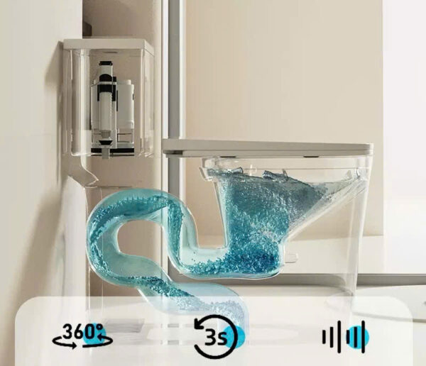 Bồn cầu 1 khối KRONEN model 8058 - Ảnh 5
