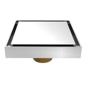Phễu Thoát Sàn Inax FDV-10F Vuông 100x100 mm (Ø90)