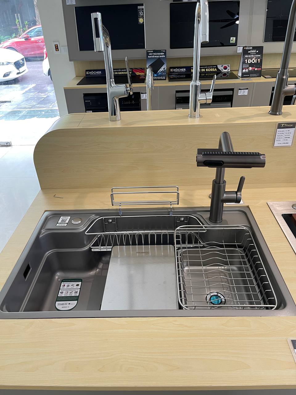 Chậu rửa bát TITANSEU EU-7848S