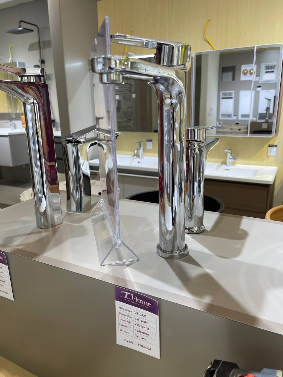 Vòi lavabo VINTECH VT-C125 - Ảnh 2
