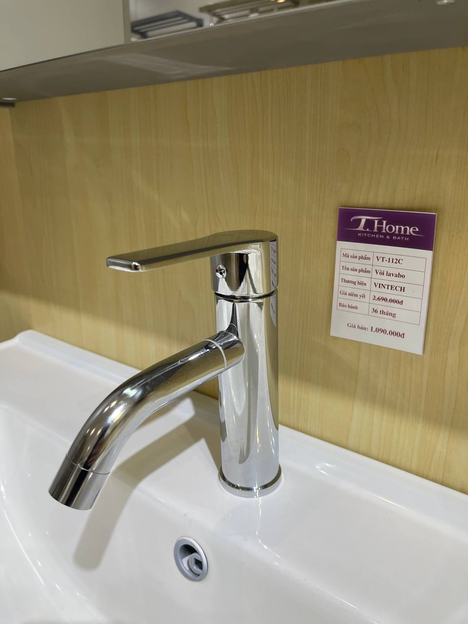 Vòi lavabo VT-112C