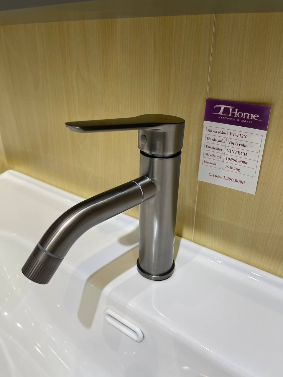 Vòi lavabo VT-112X - Ảnh 3