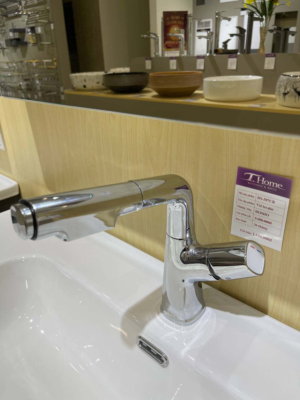 Vòi lavabo DS-507CR