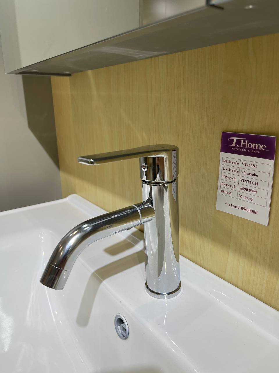 Vòi lavabo VT-112C - Ảnh 2