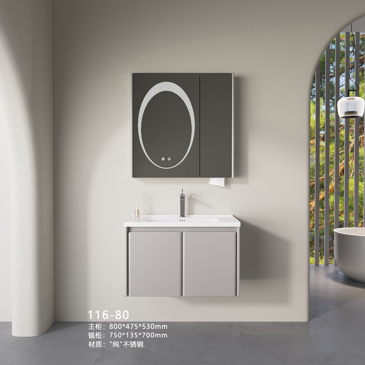 Tủ lavabo YOSO YS116-60 - Ảnh 3