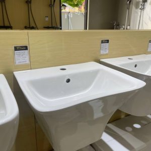 Lavabo treo liền khối vuông HC-4200