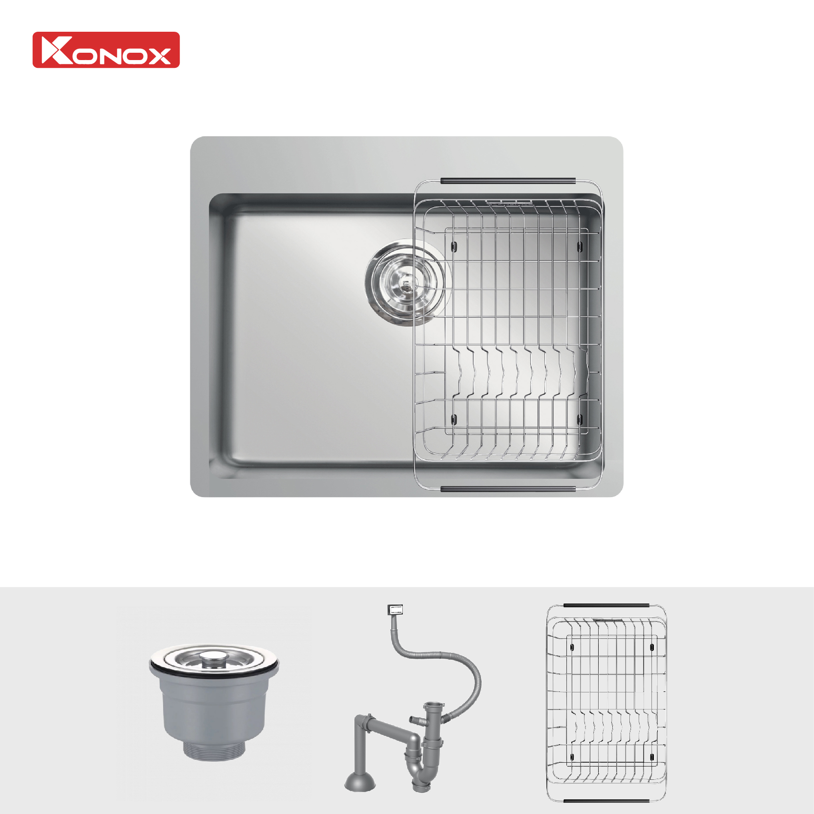 Chậu rửa bát Turkey Sink Neron 600T - Ảnh 2