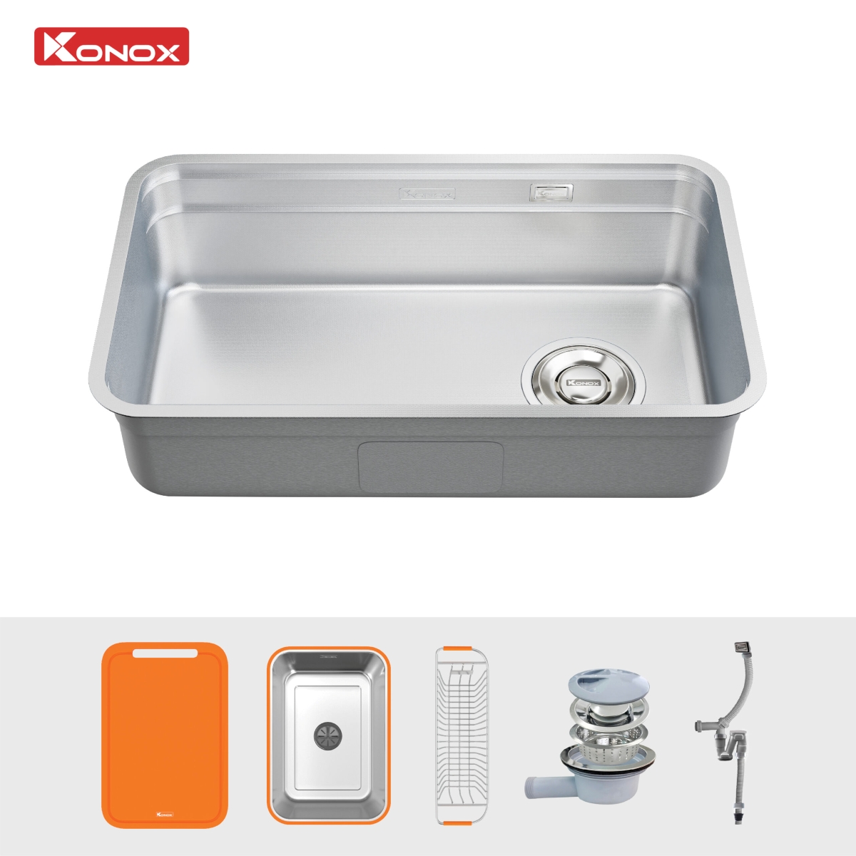 Chậu rửa bát phong cách Nhật chống xước Tari Smart 8047 - Ảnh 4