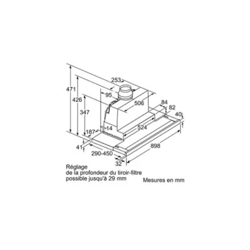 Máy hút mùi Bosch DFS097K51 - Ảnh 3
