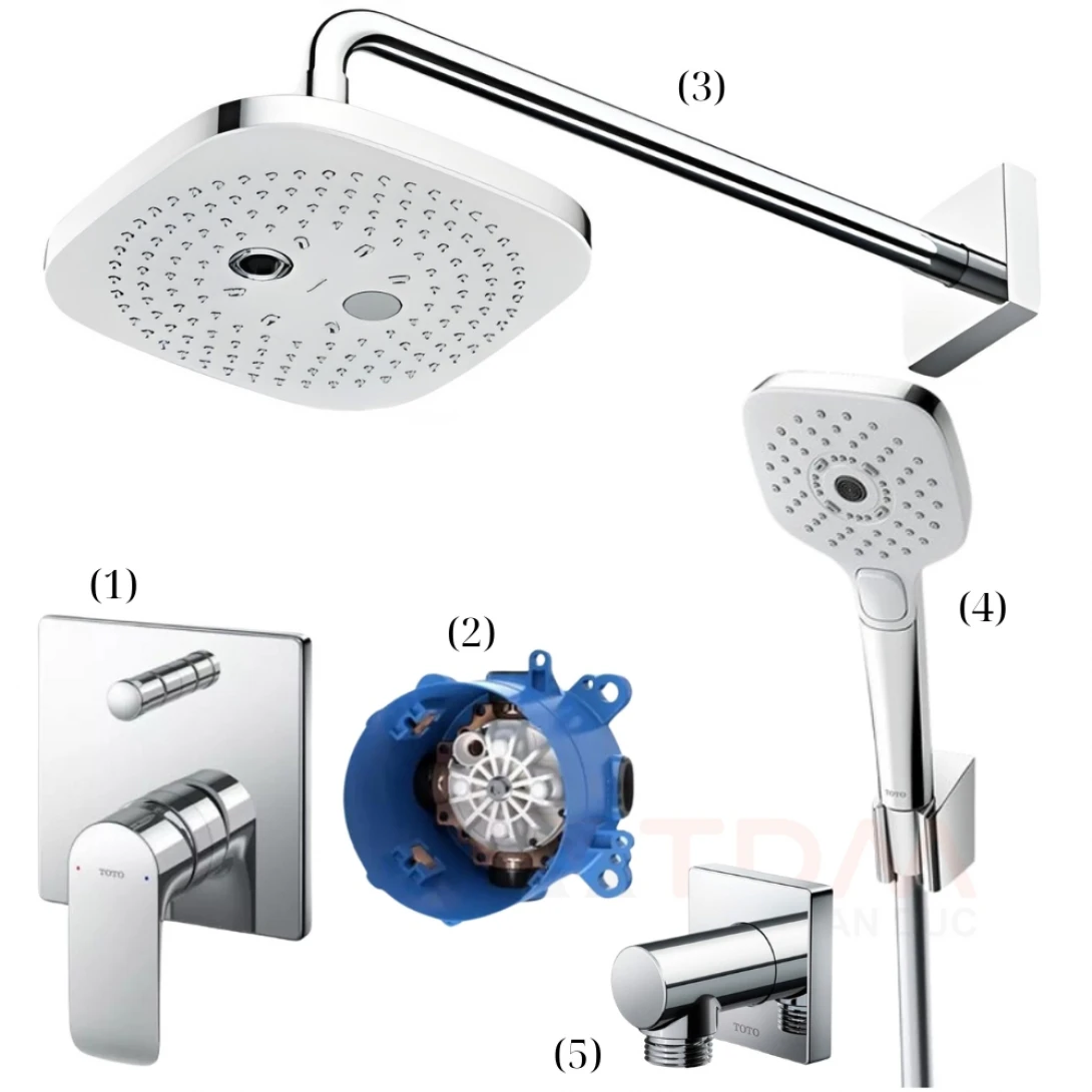 Sen Tắm Âm Tường TOTO TBG04304BA TBW02004A TBW02006V