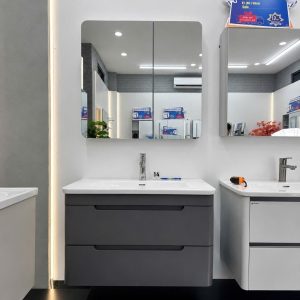 Bộ tủ chậu nhựa PVC cao cấp Dosho T19X-80