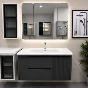 Bộ tủ chậu nhựa PVC cao cấp Dosho T20X - 100