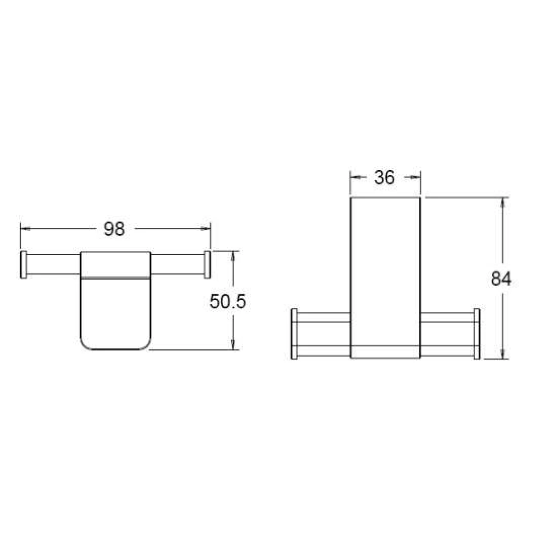 Móc Áo American Standard K-1381 Acacia Evolution - Ảnh 2