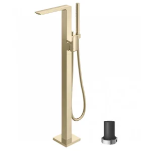 Vòi Xả Bồn Tắm TOTO TBG02306BA#BFG /TBN01105B Nóng Lạnh Đặt Sàn Vàng Pháp Mờ