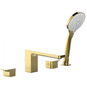 Vòi Xả Bồn Tắm American Standard WF-1300CS Nóng Lạnh Màu Vàng