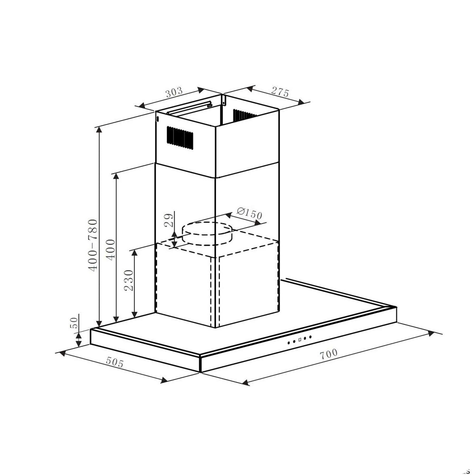 Máy hút mùi Kocher K 225C Pro - Ảnh 3